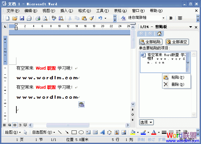 Word2003񴰸